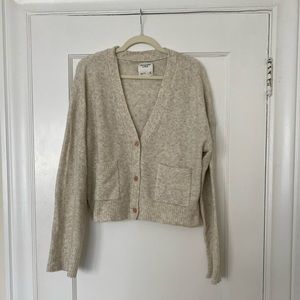 Abercrombie Easy Short Cardigan with Pockets